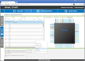 Configuring a processor hardware pin