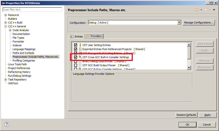 GCC compiler options for Intel Quark project